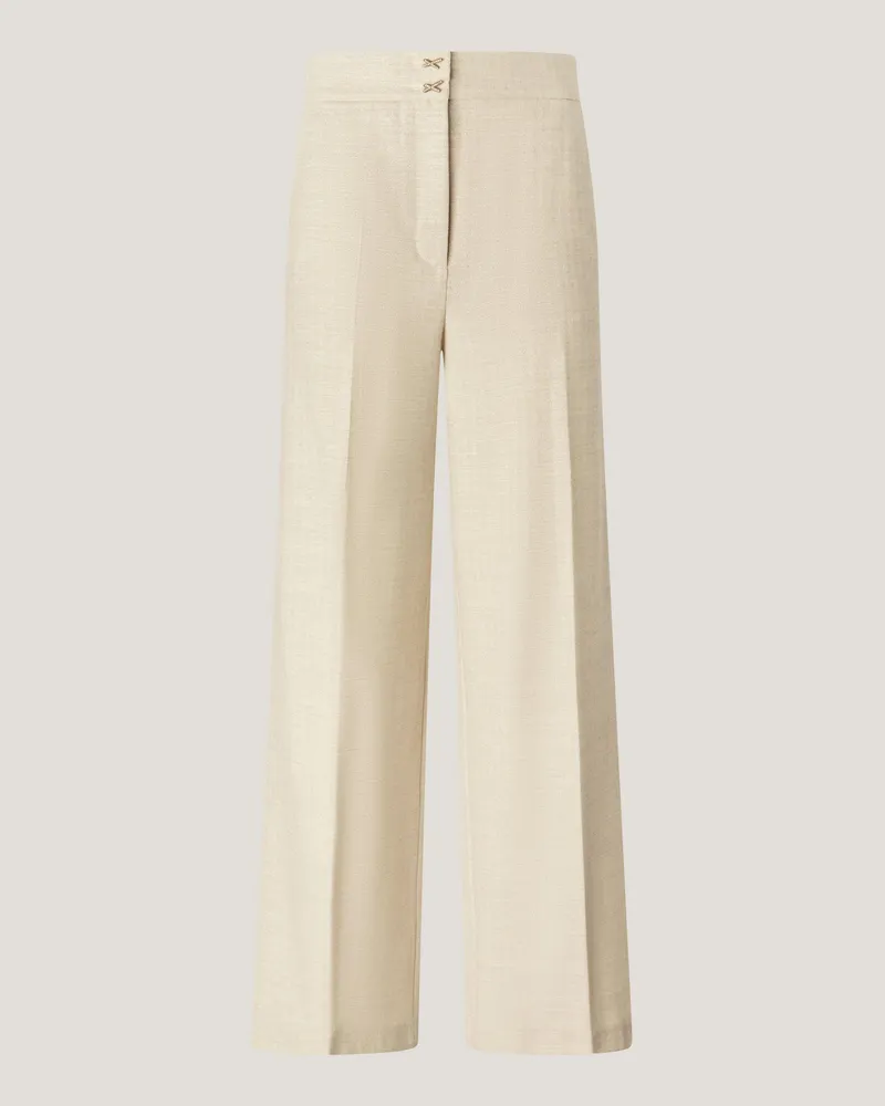 Genny Tailored palazzo trousers Grey