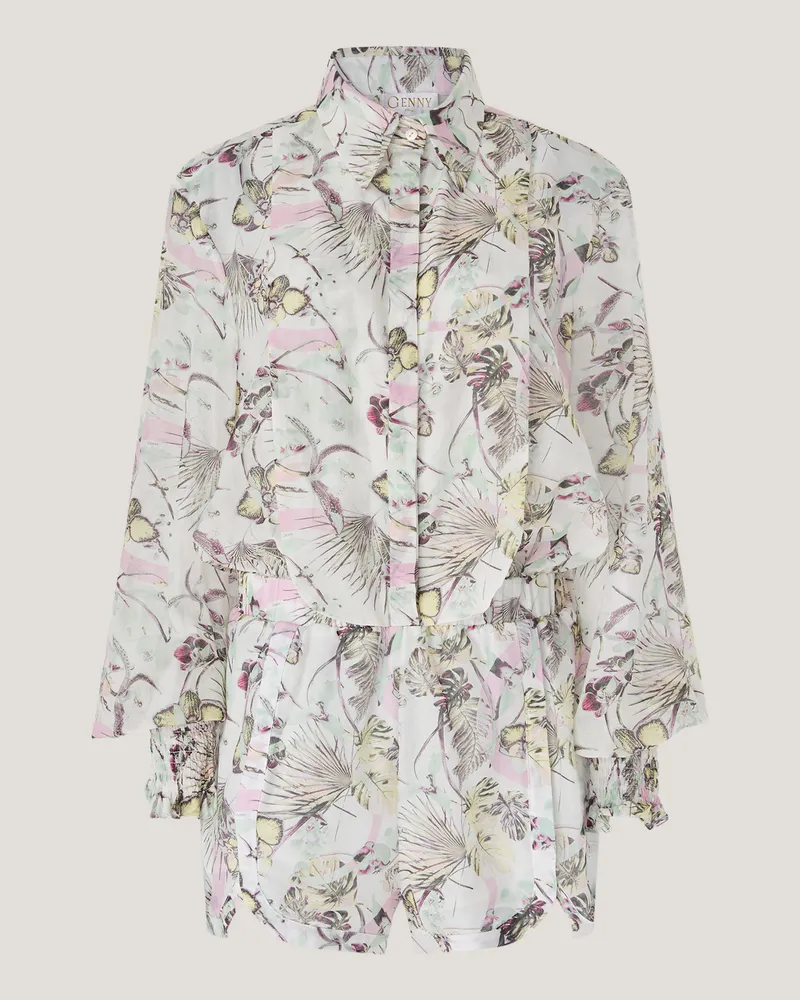 Genny Jungle Orchids jumpsuit Pink