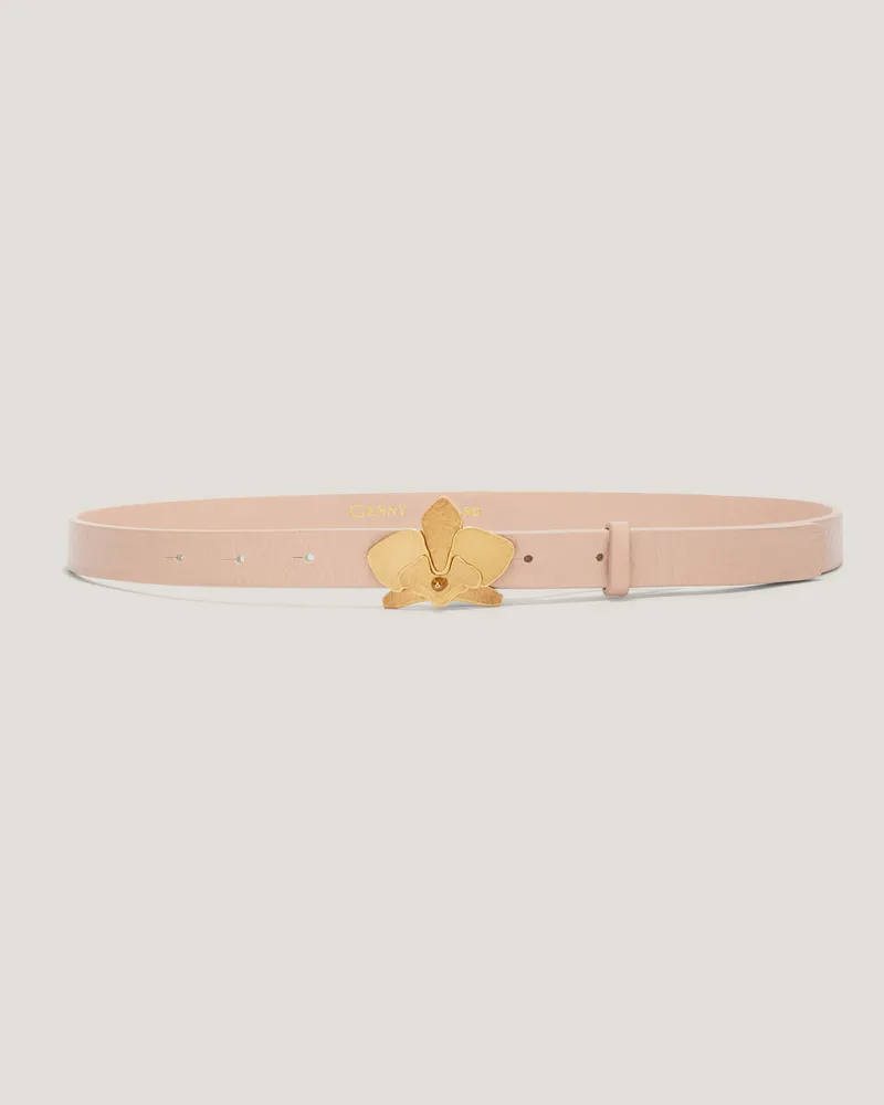 Genny Leather Orchid belt Pink