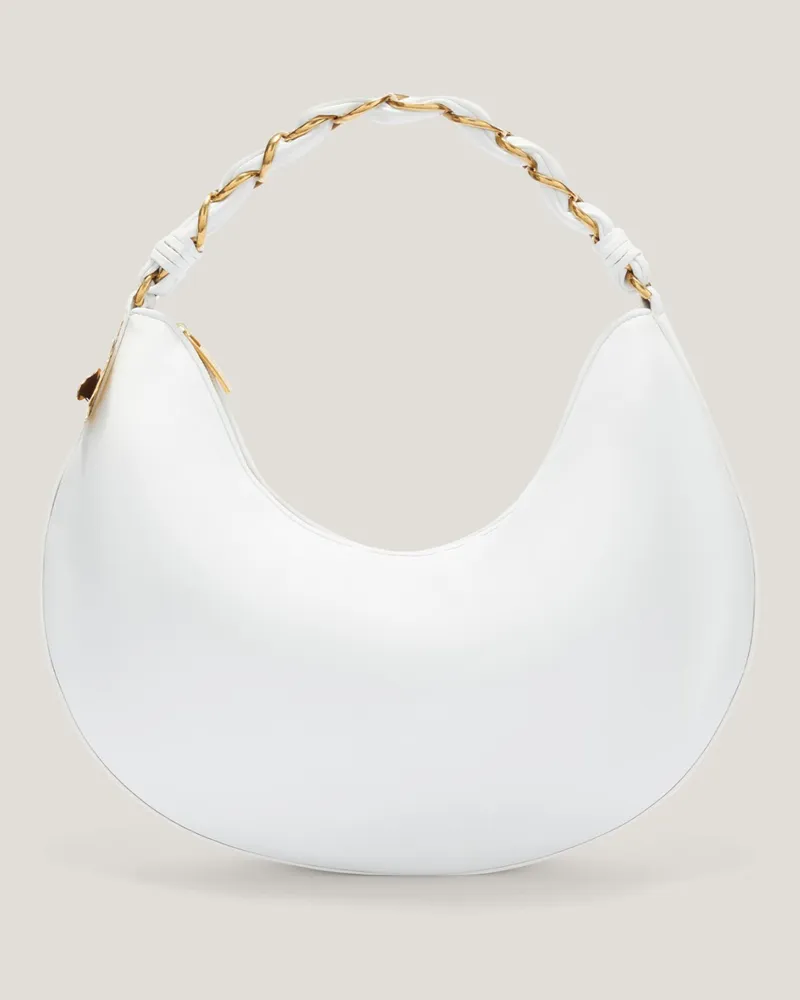 Genny Leather Fortune bag White