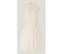Linen Wrap Skirt Dress