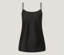 Satin top with thin straps