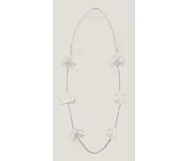 Orchid outline nacklace