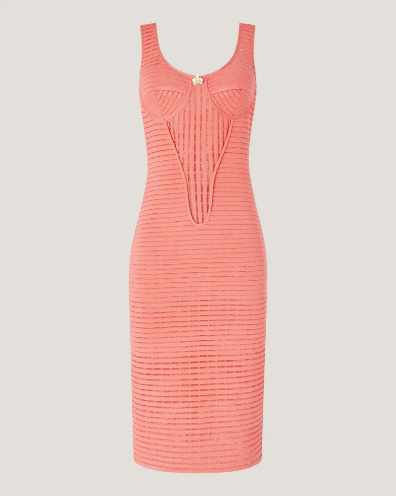 Genny Iconic Blockchain dress Pink