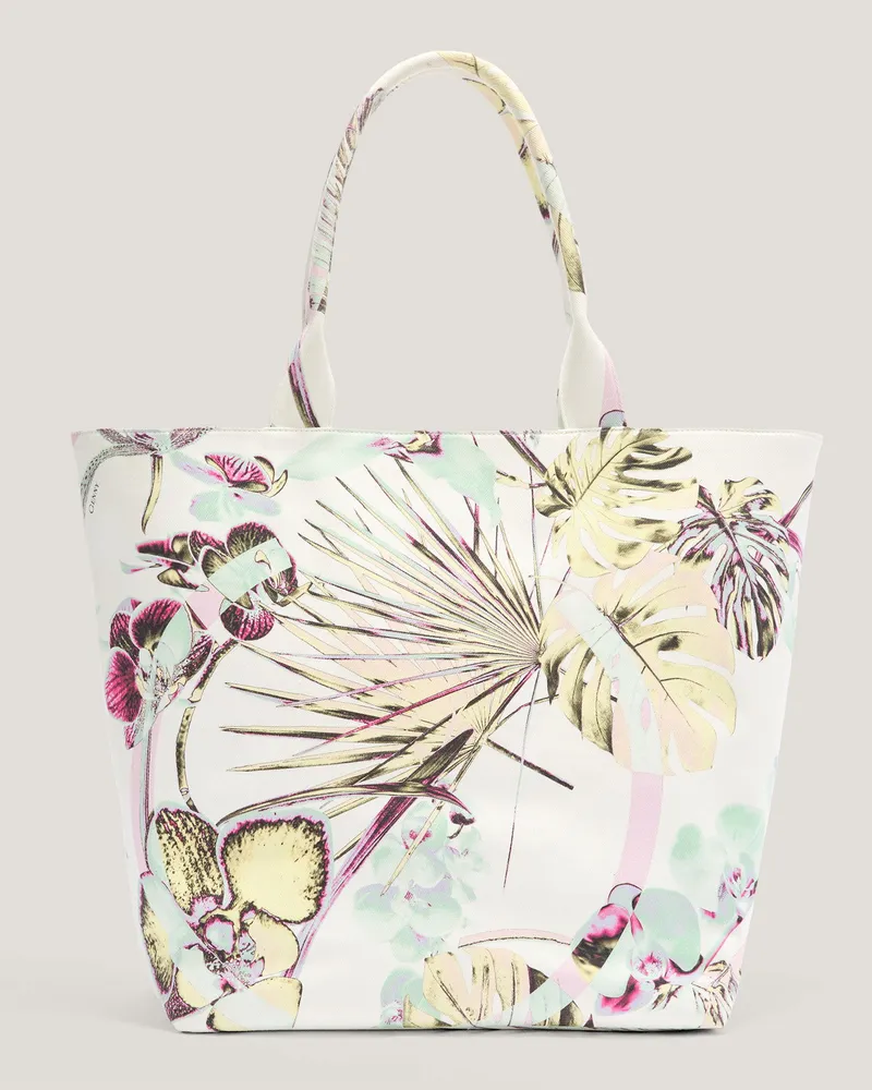 Genny Jungle Orchids tote bag Pink