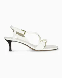 COS Riemchensandalen Mit Schnallen Weiss