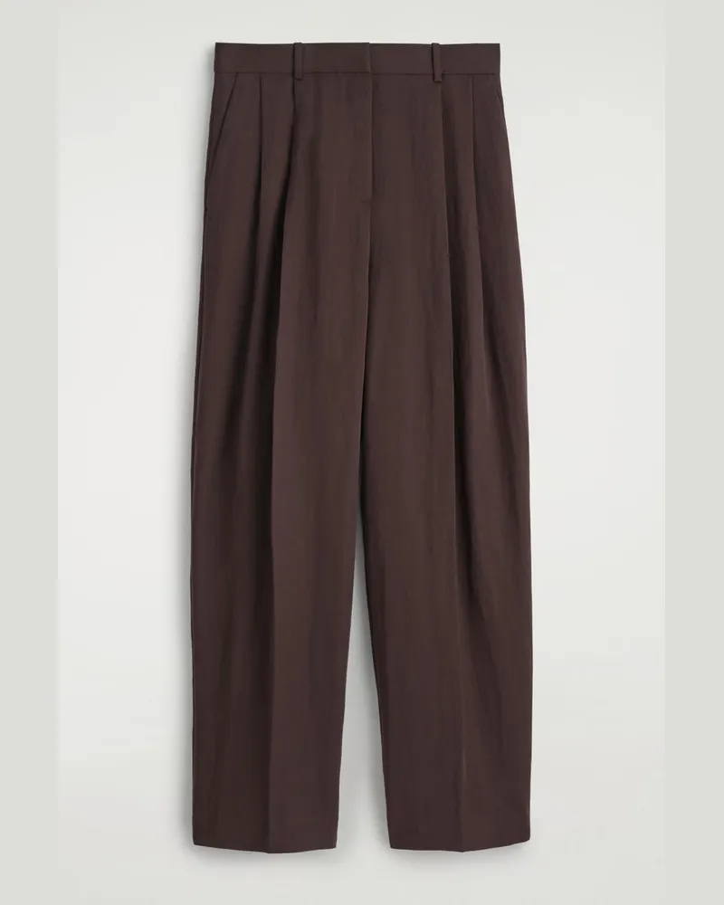 COS Lockere, Fliessende Hose Mit Weitem Bein Rot
