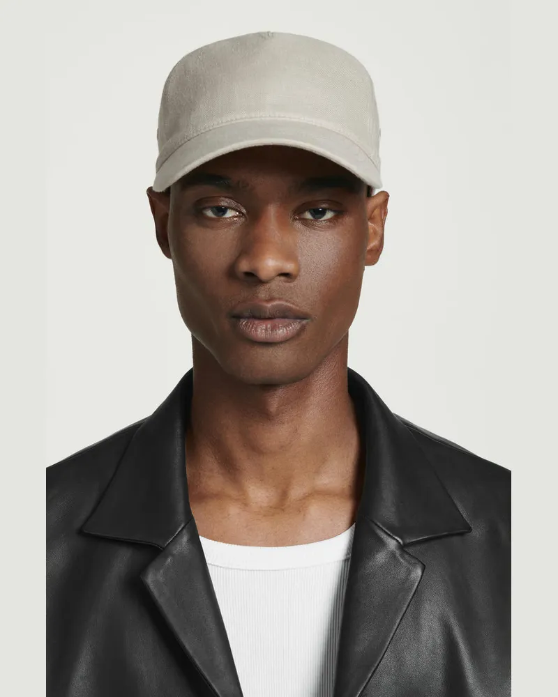 COS Basecap Aus Leinen Beige
