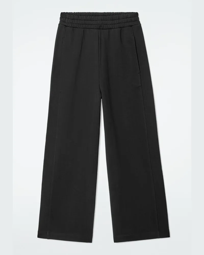 COS Jogginghose Aus Jersey Mit Weitem Bein Schwarz