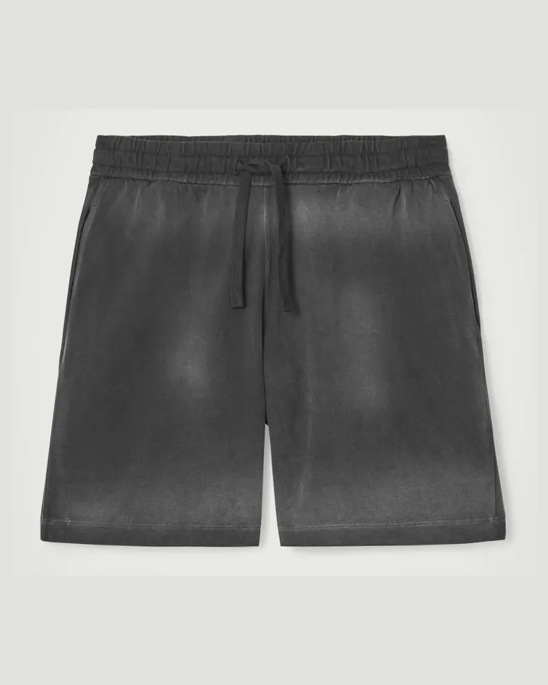 COS Shorts Aus Jersey Mit Kordelzugbund Schwarz