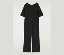 Jumpsuit Aus Seiden-Crêpe