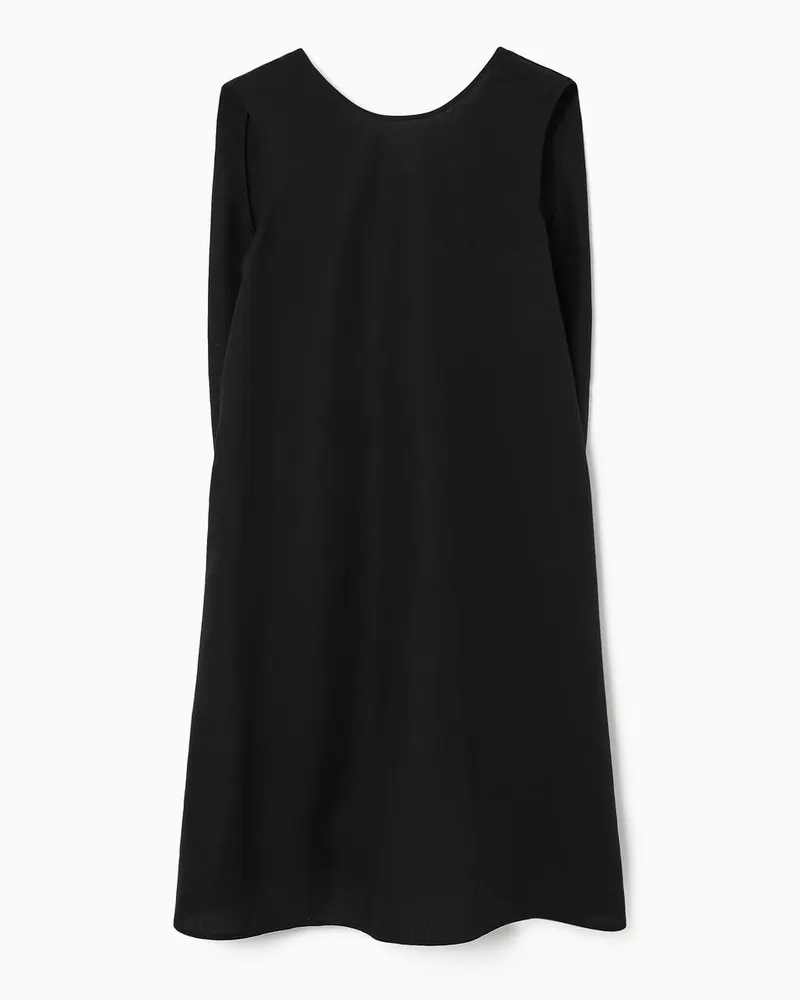 COS Minikleid Mit Twist-Detail Schwarz