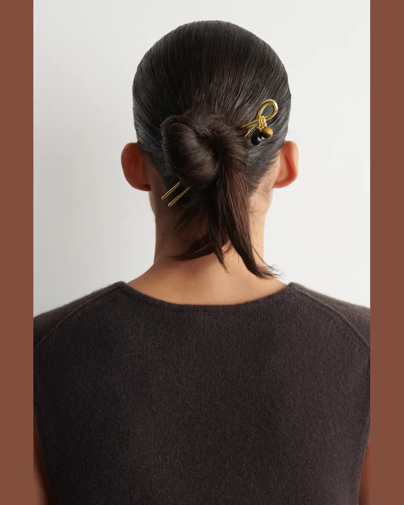 COS Haarnadel Mit Anhängern Goldfarben