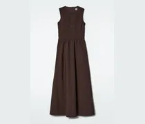 Maxikleid Aus Baumwolle Mit Rückenausschnitt