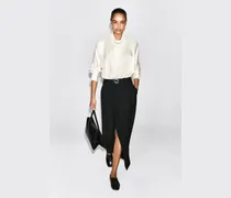Eleganter Maxirock Mit Falten