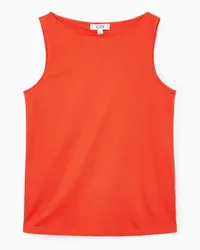 Cos Tanktop Mit U-Boot-Ausschnitt Orange