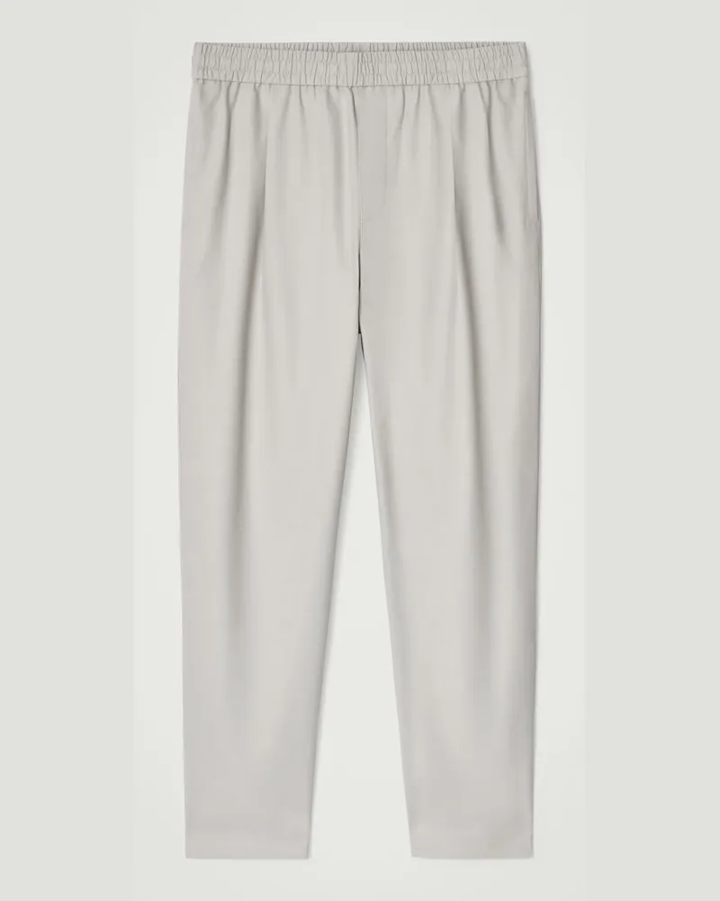COS Lockere Baumwollhose Mit Schmal Zulaufendem Bein Beige