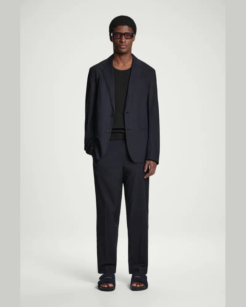 COS Sandalen Aus Denim Mit Zwei Riemen Blau