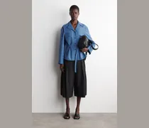 Culottes Aus Baumwolle Mit Falten