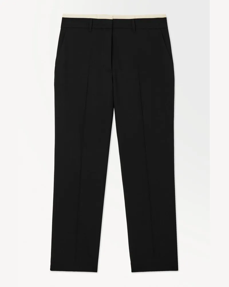 COS Die Dekonstruierte Hose Schwarz