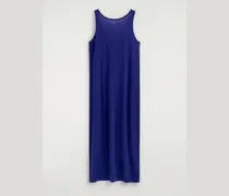Abgerundetes Maxikleid Aus Merinowolle