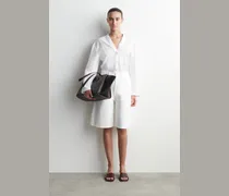 Mules Aus Leder Mit Kitten-Heel