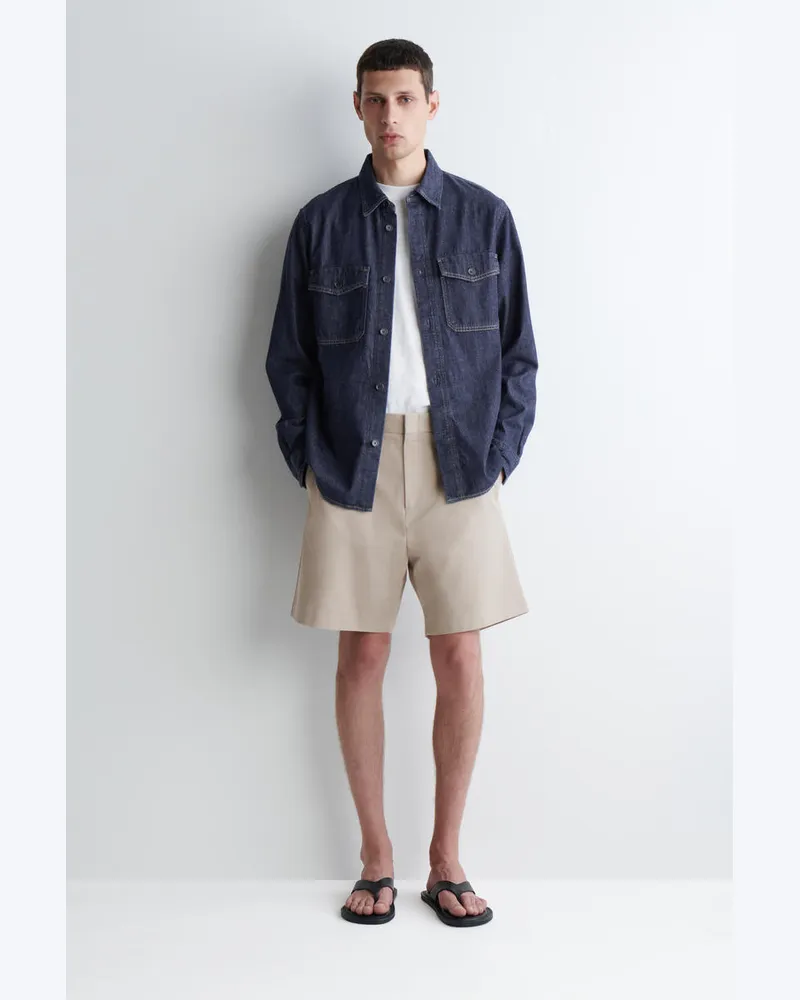 COS Chinoshorts Aus Baumwolle Beige