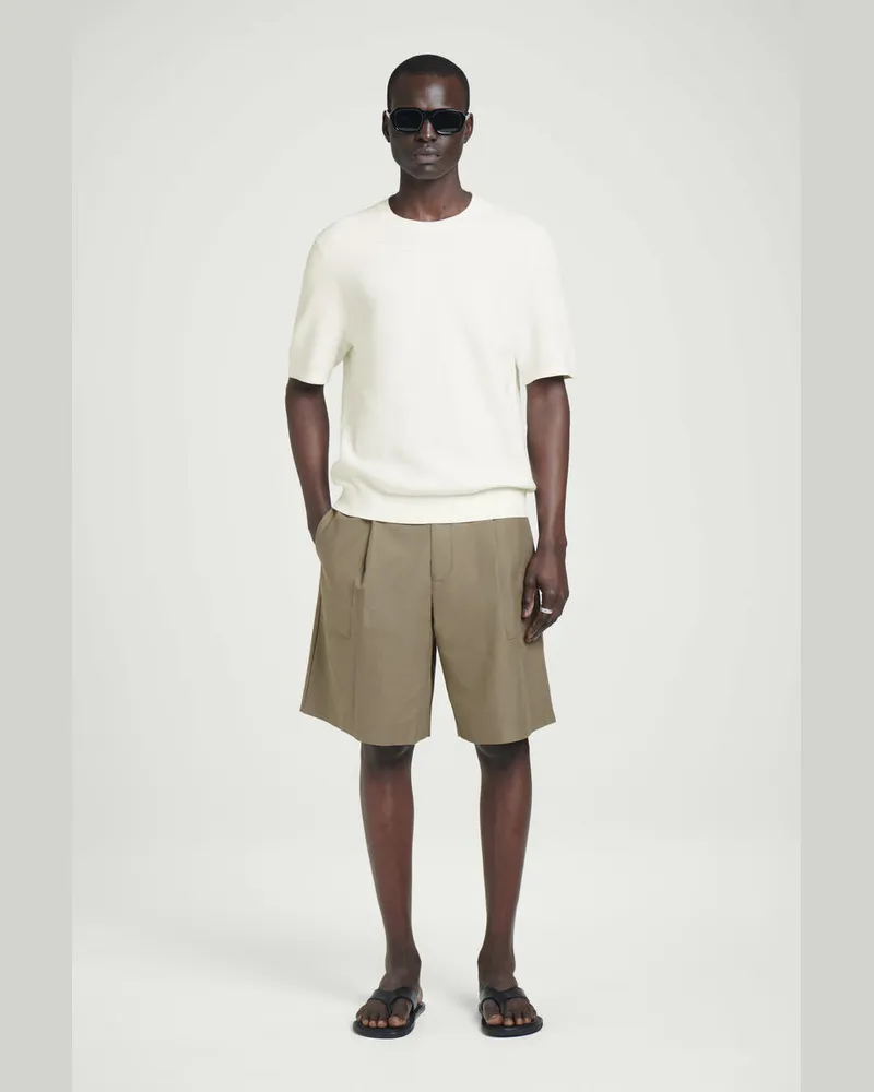 COS Chinoshorts Aus Baumwoll-Twill Beige