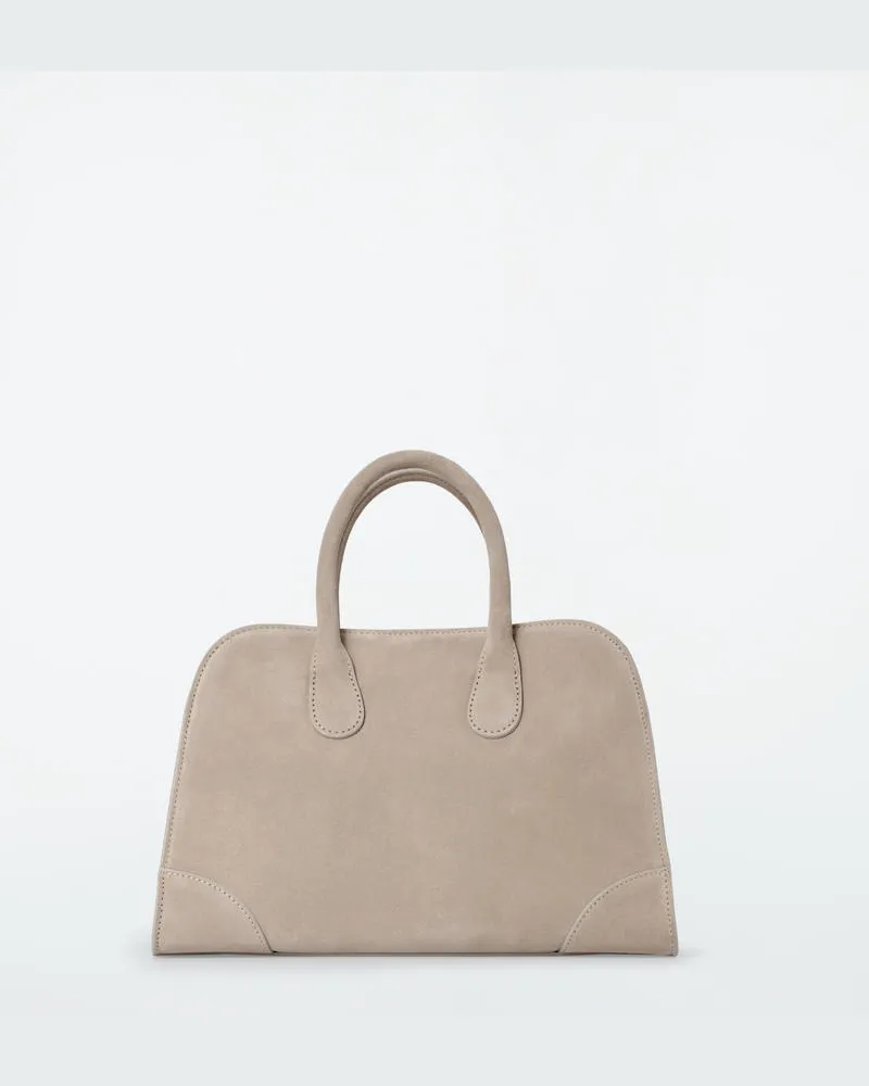 COS Kleine Studio Bowlingtasche - Veloursleder Adult