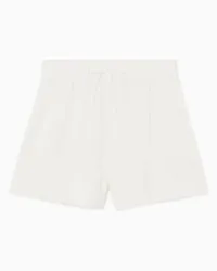 Cos Shorts Mit Kordelzugbund Weiss