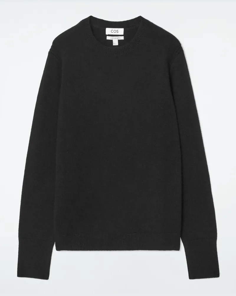 COS Pullover Aus Kaschmir Schwarz
