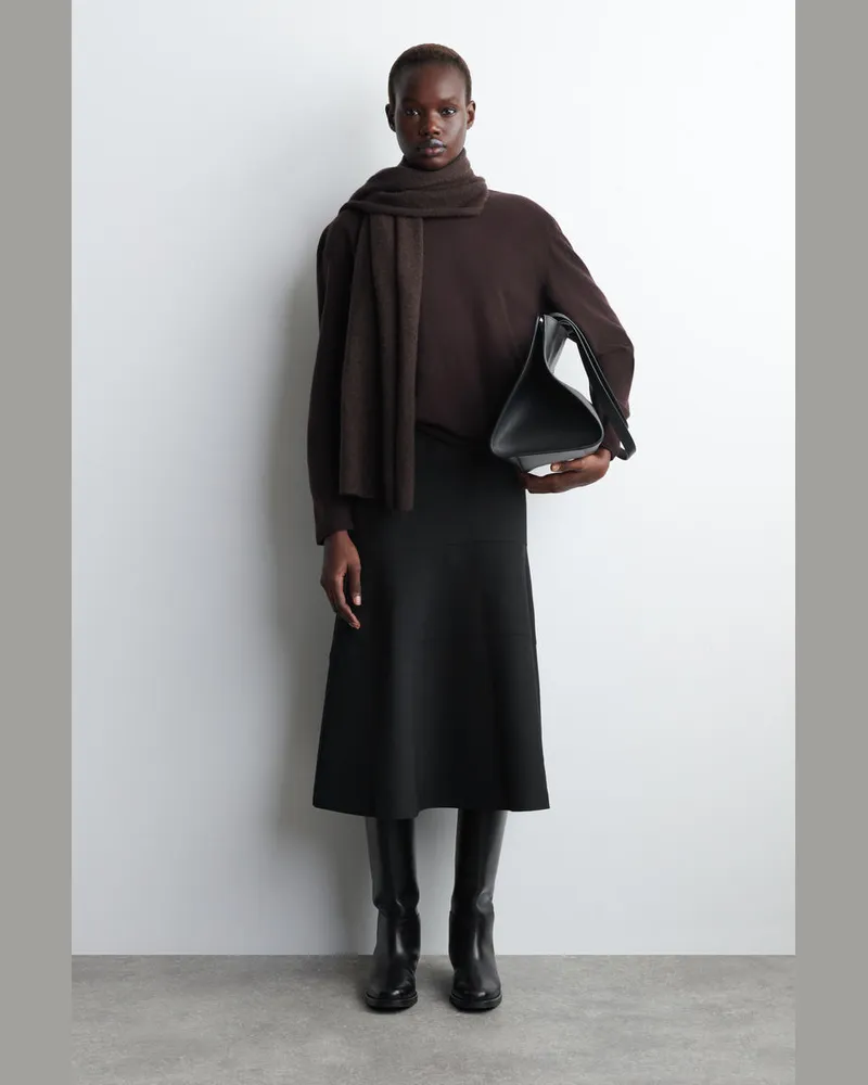 COS Midirock In A-Linie Grau