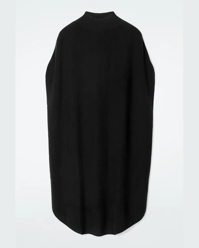 COS Wärmendes Wollkleid Schwarz