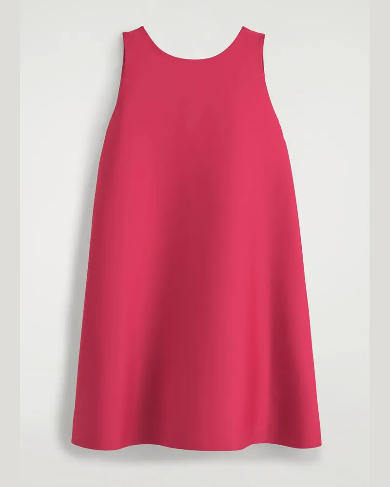 COS Minikleid Aus Scuba In A-Linie Rot