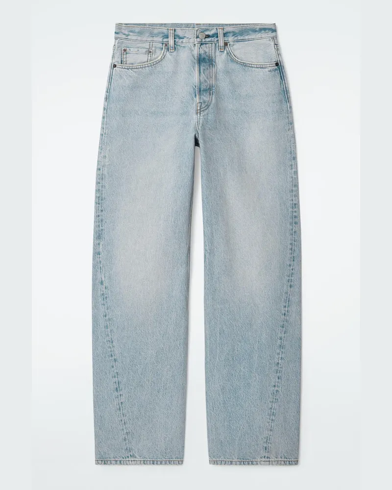 COS Facade Jeans Mit Geradem Bein Blau
