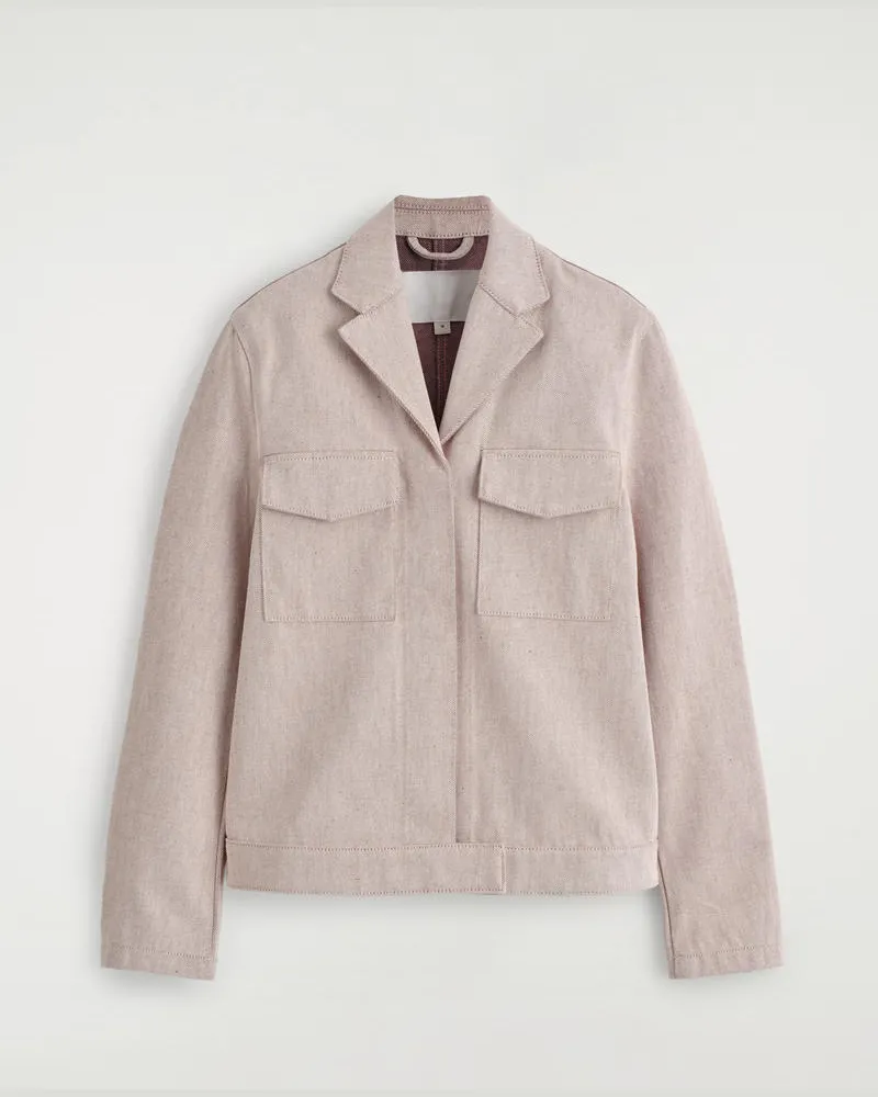 COS Jeansjacke Im Utility-Stil Rosa