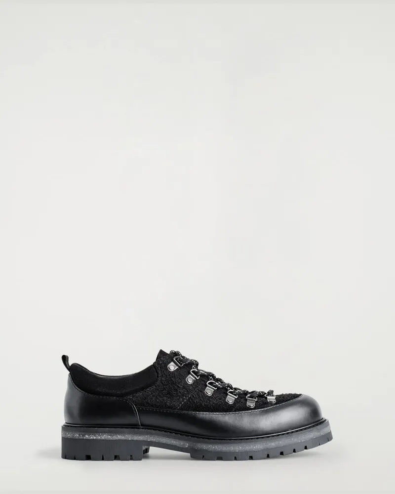 COS Wanderschuhe Aus Leder Schwarz