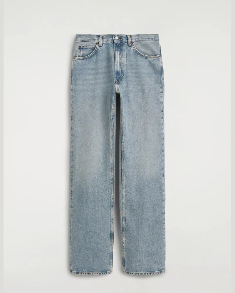COS Valley Bootcut-Jeans Blau