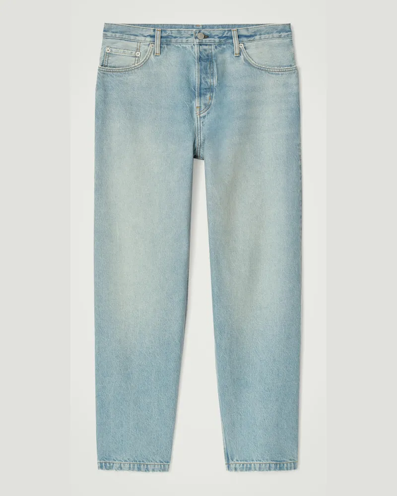 COS Dome Jeans Mit Geradem Bein Und Lockerer Passform Blau