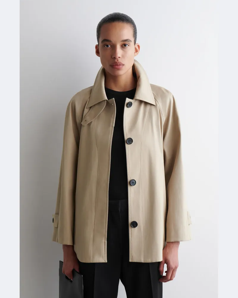 COS Trenchcoat In A-Linie Beige
