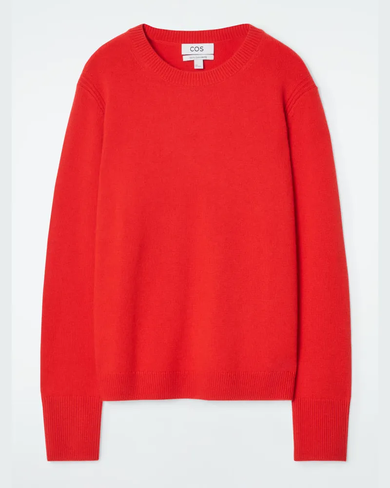 COS Pullover Aus Kaschmir Rot