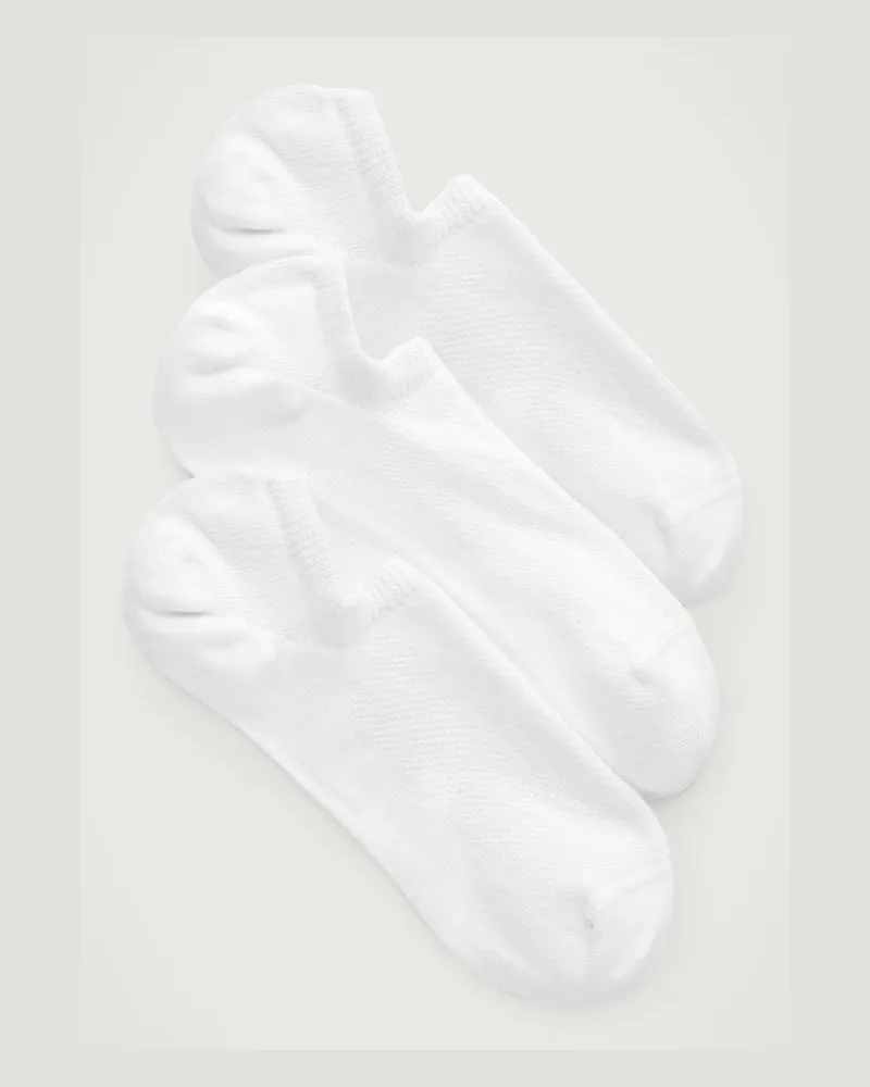 COS 3Er-Pack Sportsocken Weiß