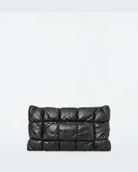 Cos Gesteppte Pillow Clutch - Leder Schwarz