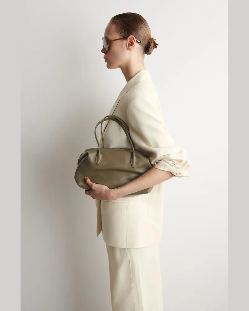 COS Montmartre Bowlingtasche - Leder Braun