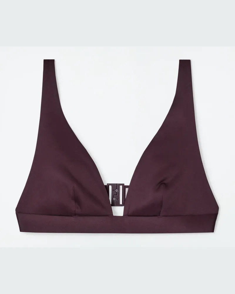 COS Bikinioberteil Aus Scuba Rot