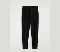 Leinenhose Mit Geradem Bein