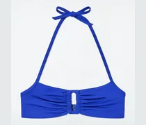 Bikinioberteil Mit Raffungen Und Cut-Out