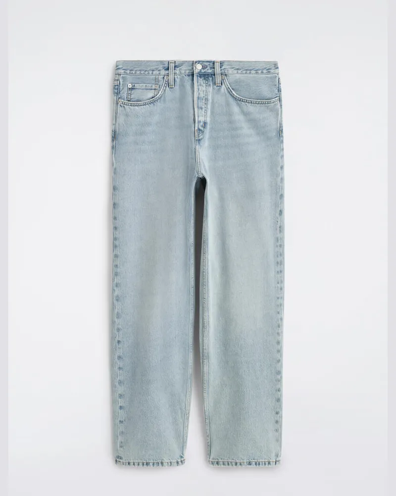 COS Rider Jeans Mit Geradem Bein Und Lockerer Passform Blau