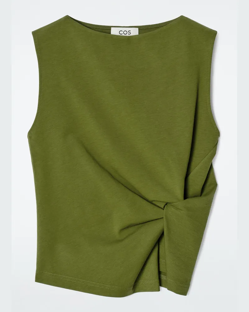 COS Top Mit Twist-Detail Grün