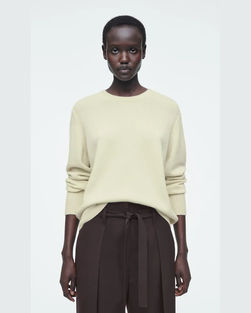 COS Pullover Aus Kaschmir Grün